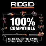 Ridgid 18V Cordless LED Stick Light (Tool Only)